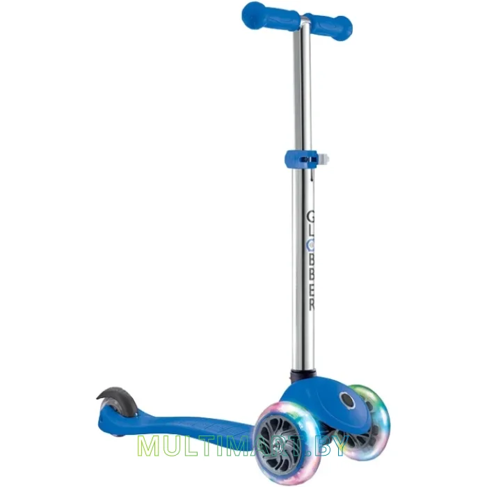 Самокат Globber Primo Lights (синий)